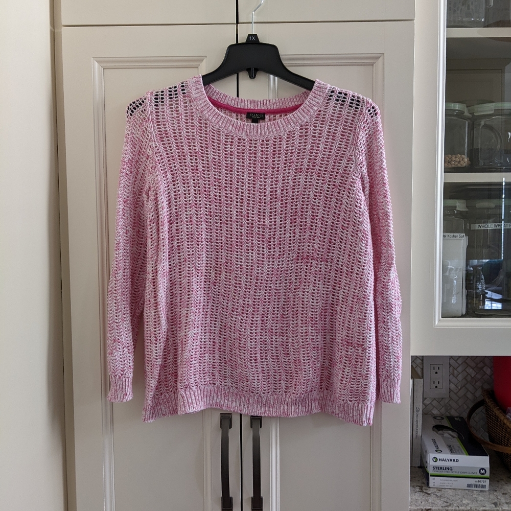 Bundle deal: Buy 2 get 1 free! Talbots space dye open stitch sweater, size 1XP